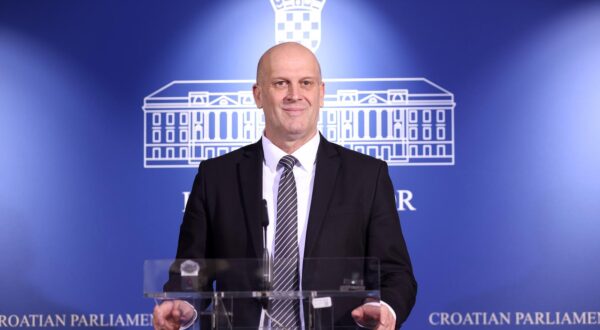 22.01.2025., Zagreb - Na konferenciji za medije odrzanoj u Saboru o slucaju Dabro govorio je Ivica Kukavica. Photo: Patrik Macek/PIXSELL