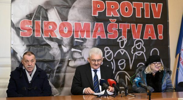 22.01.2025., Zagreb - Blok umirovljenici zajedno odrzali su konferenciju za medije s temom najave novog prosvjeda gradjana. Milivoj Spika Photo: Marko Lukunic/PIXSELL