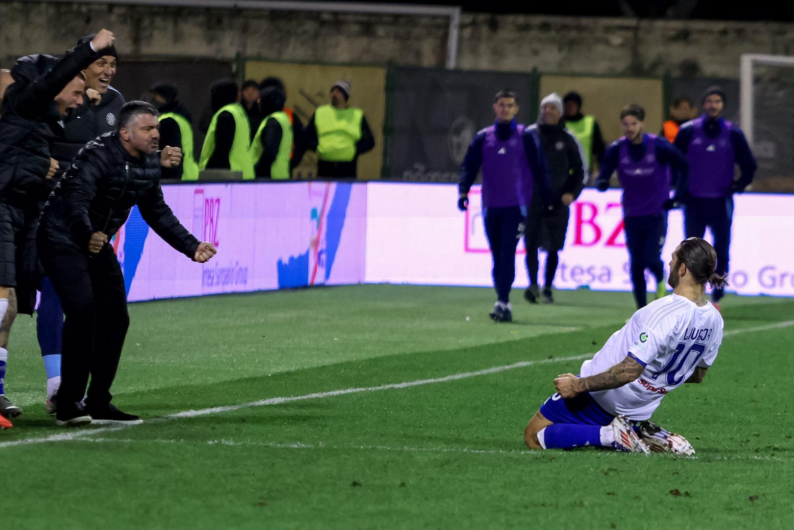 22.12.2024., Sibenik - Stadion Subicevac - SuperSport HNL, 18. kolo, HNK Sibenik - HNK Hajduk Photo: Sime Zelic/PIXSELL