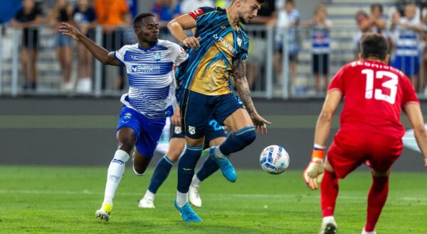 25.08.2024., stadion Opus Arena, Osijek - SuperSport HNL, 04. kolo, NK Osijek - HNK Rijeka.
 Photo: Borna jaksic/PIXSELL