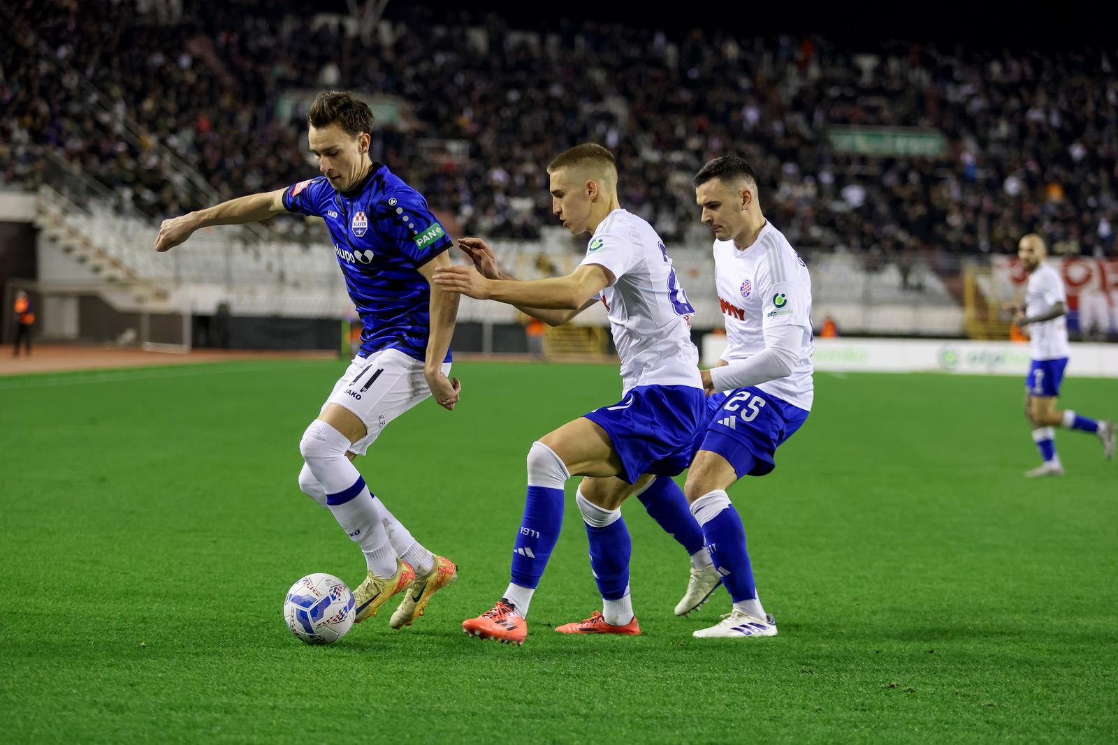 26.01.2025., Split - stadion Poljud - SuperSport HNL, 19. kolo, HNK Hajduk - NK Slaven Belupo Photo: Sime Zelic/PIXSELL