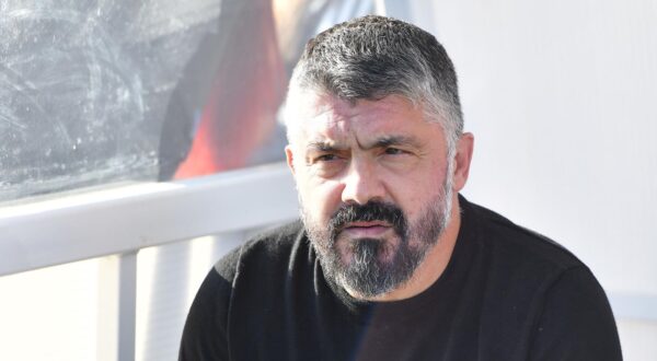 30.10.2024., Bjelovar - Gradski stadion Bjelovar,  1/8 finala SuperSport Hrvatskog nogometnog kupa: NK Mladost Zdralovi - HNK Hajduk. Gennaro Gattuso Photo: Vjeran Zganec Rogulja/PIXSELL