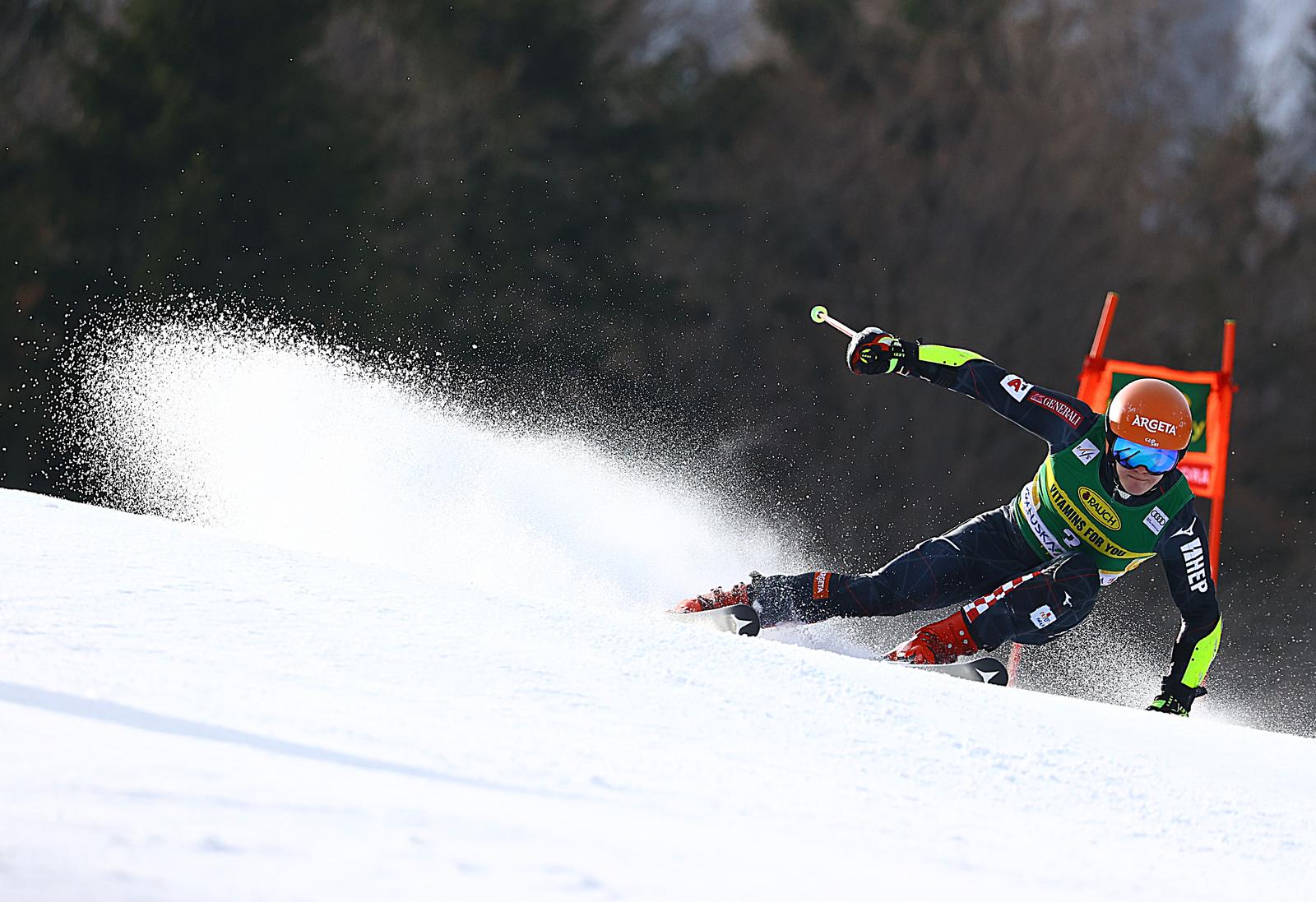 SP Vitranc veleslalom Slovenija Kranjska Gora 13.03.2021, 13. marec 2021 "n60.Pokal Vitranc, Svetovni pokal smuèanje, veleslalom, Filip Zubèiè"nFoto:Borut ivuloviè /BOBO BORUT ZIVULOVIC