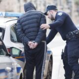 15.11.2023., Rijeka - Policija privodi Luku Burazera, optuzenog za trgovanje kriptovalutama, tj. prevare stotina investitora koji su ukupno ulozili desetke milijuna eura.  Photo: Nel Pavletic/PIXSELL