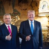 This handout from the social media platform X (formerly Twitter) account of Hungary's Prime Minister Viktor Orban @PM_ViktorOrban posted on July 11, 2024 shows Orban (L) posing with former US president Donald Trump at Trump's estate in Mar-a-Lago in Palm Beach, Florida. Hungary's nationalist Prime Minister Viktor Orban jetted off to Florida on July 11 to meet with former US president Donald Trump after the end of the NATO summit in Washington.,Image: 889181715, License: Rights-managed, Restrictions: -----EDITORS NOTE --- RESTRICTED TO EDITORIAL USE - MANDATORY CREDIT "AFP PHOTO / X ACCOUNT OF HUNGARY'S PRIME MINISTER VIKTOR ORBAN @PM_ViktorOrban" - NO MARKETING - NO ADVERTISING CAMPAIGNS - DISTRIBUTED AS A SERVICE TO CLIENTS, ***
HANDOUT image or SOCIAL MEDIA IMAGE or FILMSTILL for EDITORIAL USE ONLY! * Please note: Fees charged by Profimedia are for the Profimedia's services only, and do not, nor are they intended to, convey to the user any ownership of Copyright or License in the material. Profimedia does not claim any ownership including but not limited to Copyright or License in the attached material. By publishing this material you (the user) expressly agree to indemnify and to hold Profimedia and its directors, shareholders and employees harmless from any loss, claims, damages, demands, expenses (including legal fees), or any causes of action or allegation against Profimedia arising out of or connected in any way with publication of the material. Profimedia does not claim any copyright or license in the attached materials. Any downloading fees charged by Profimedia are for Profimedia's services only. * Handling Fee Only 
***, Model Release: no, Credit line: Handout / AFP / Profimedia