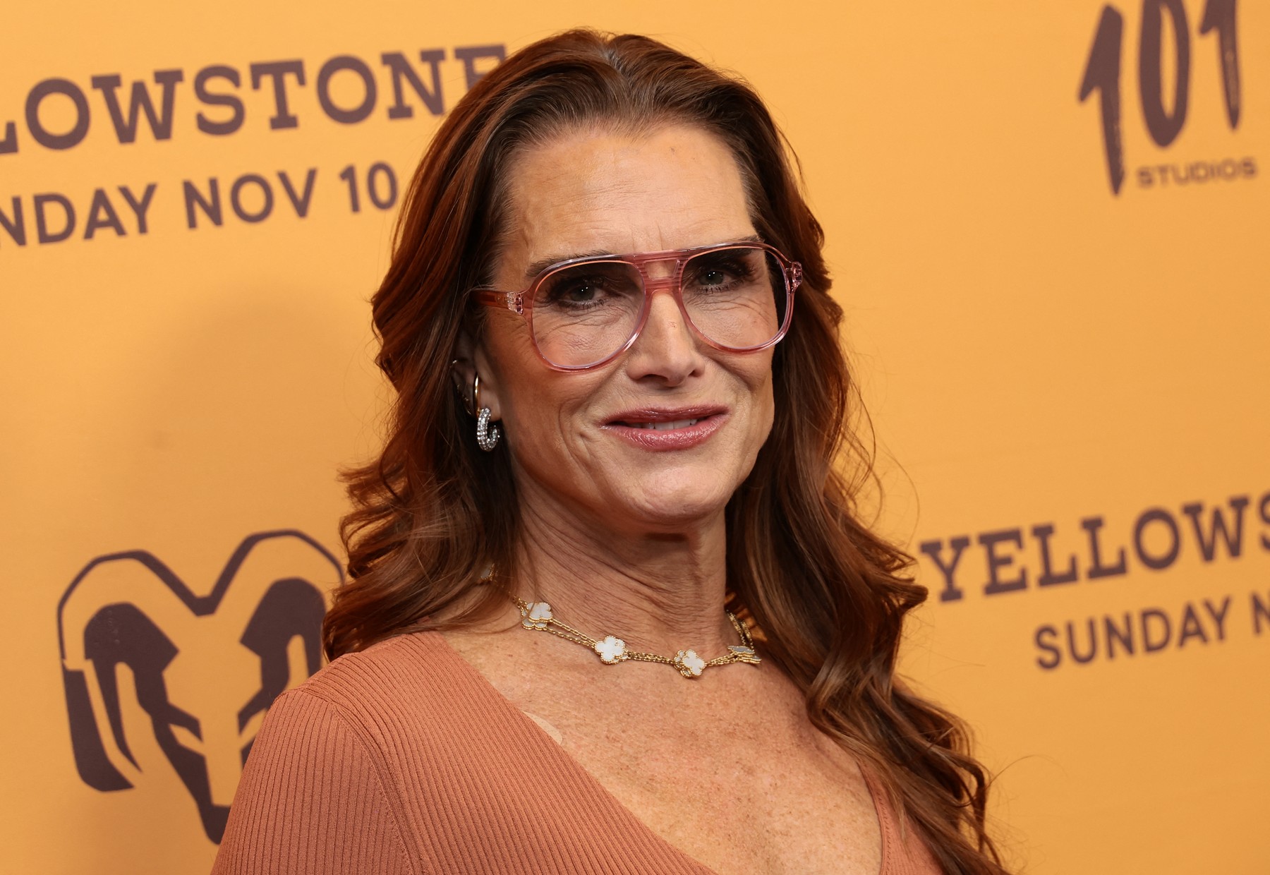 NEW YORK, NEW YORK - NOVEMBER 07: Brooke Shields attends the Paramount's "Yellowstone" Season 5 Part 2 Premiere at Museum of Modern Art on November 07, 2024 in New York City.   Dimitrios Kambouris,Image: 931735195, License: Rights-managed, Restrictions: , Model Release: no, Credit line: Dimitrios Kambouris / Getty images / Profimedia