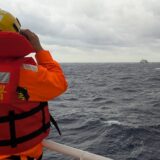 This handout photograph taken between December 7-8, 2024 and released on December 9 by the Taiwan Coast Guard shows a crewmember on board a Taiwan Coast Guard ship monitoring a Chinese coast guard vessel in waters east of Taiwan.  Taiwan's coast guard said December 9 it had detected "unusual movements" of seven Chinese coast guard ships since the early hours of December 6 -- the day Taiwan President Lai Ching-te returned to Taipei following a Pacific tour last week that included two stopovers on US soil. There was no immediate public announcement by the PLA or Chinese state media about increased military activity around Taiwan.,Image: 944636608, License: Rights-managed, Restrictions: RESTRICTED TO EDITORIAL USE - MANDATORY CREDIT "AFP PHOTO / TAIWAN COAST GUARD" - NO MARKETING NO ADVERTISING CAMPAIGNS - DISTRIBUTED AS A SERVICE TO CLIENTS, ***
HANDOUT image or SOCIAL MEDIA IMAGE or FILMSTILL for EDITORIAL USE ONLY! * Please note: Fees charged by Profimedia are for the Profimedia's services only, and do not, nor are they intended to, convey to the user any ownership of Copyright or License in the material. Profimedia does not claim any ownership including but not limited to Copyright or License in the attached material. By publishing this material you (the user) expressly agree to indemnify and to hold Profimedia and its directors, shareholders and employees harmless from any loss, claims, damages, demands, expenses (including legal fees), or any causes of action or allegation against Profimedia arising out of or connected in any way with publication of the material. Profimedia does not claim any copyright or license in the attached materials. Any downloading fees charged by Profimedia are for Profimedia's services only. * Handling Fee Only 
***, Model Release: no, Credit line: Handout / AFP / Profimedia