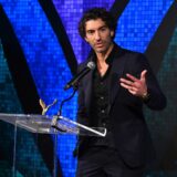 NEW YORK, NEW YORK - DECEMBER 09: Actor/filmmaker and VOS Honoree, Justin Baldoni speaks onstage at the Vital Voices 12th Annual Voices of Solidarity Awards at IAC Building on December 09, 2024 in New York City.   Bryan Bedder,Image: 944976517, License: Rights-managed, Restrictions: , Model Release: no, Credit line: Bryan Bedder / Getty images / Profimedia