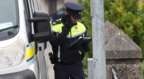 A Garda officer stands near a property on Beechwood Drive in Drogheda, where police are carrying out a forensic search in relation to the disappearance of Kyran Durnin, from Co Louth. A man is being detained on suspicion of the murder of the Irish schoolboy. Officers launched searches at two houses in Drogheda on Thursday with the aim of discovering any evidence which may reveal where Kyran is or what happened to him. Picture date: Thursday December 12, 2024.,Image: 945897953, License: Rights-managed, Restrictions: , Model Release: no, Credit line: Damien Eagers / PA Images / Profimedia