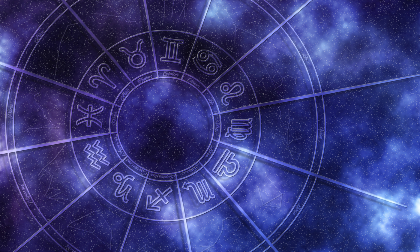 Astrology wheel, Horoscope Signs, Stars Night Sky,Image: 946522519, License: Royalty-free, Restrictions: , Model Release: no, Credit line: Allexxandar / imageBROKER / Profimedia