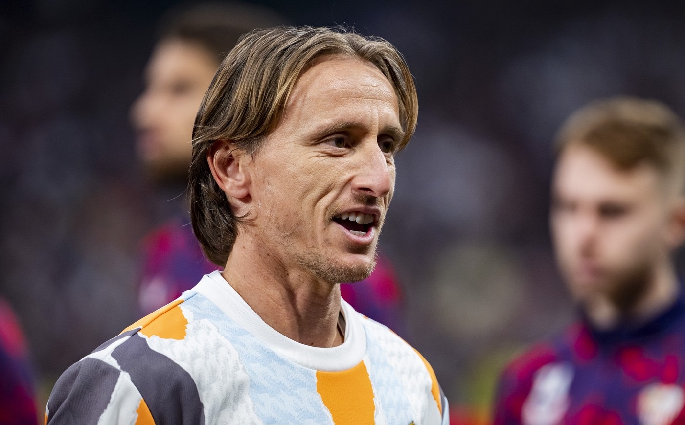 December 22, 2024, Madrid, Madrid, Spain: Luka Modric of Real Madrid CF getting into the field during the La Liga EA Sports 2024/25 football match between Real Madrid CF vs Sevilla FC at Estadio Santiago Bernabeu on December 22, 2024 in Madrid, Spain.,Image: 949590821, License: Rights-managed, Restrictions: , Model Release: no, Credit line: Alberto Gardin / Zuma Press / Profimedia