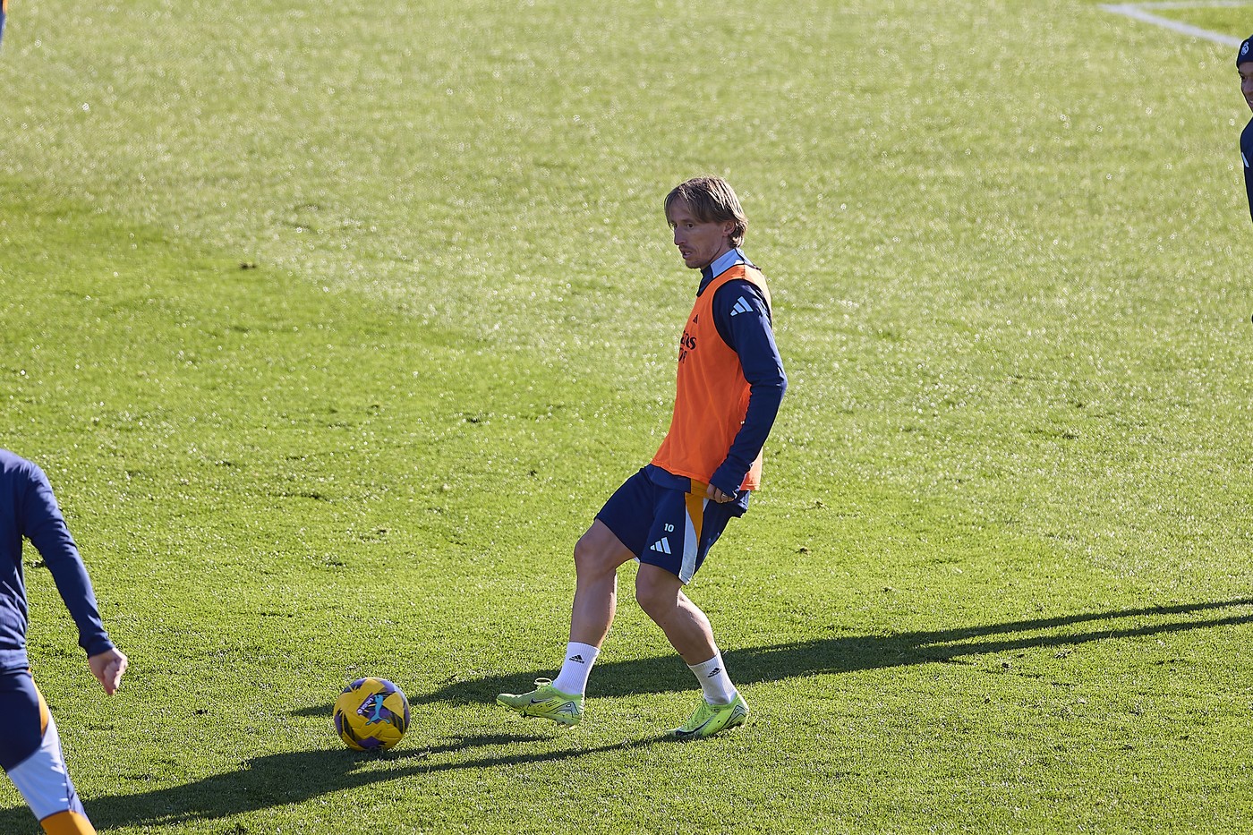 December 31, 2024, Madrid, Spain: Luka Modric of Real Madrid CF seen in action during the last training session of 2024 open to the supporters at Alfredo Di Stefano stadium.,Image: 951112214, License: Rights-managed, Restrictions: , Model Release: no, Credit line: Federico Titone / Zuma Press / Profimedia