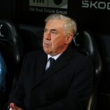 January 3, 2025, Valencia, Valencia, SPAIN: Carlo Ancelotti, head coach of Real Madrid looks on during the Spanish league, La Liga EA Sports, football match played between Valencia CF and Real Madrid at Mestalla stadium on January 3, 2025, in Valencia, Spain.,Image: 951609812, License: Rights-managed, Restrictions: , Model Release: no, Credit line: Ivan Terron / Zuma Press / Profimedia