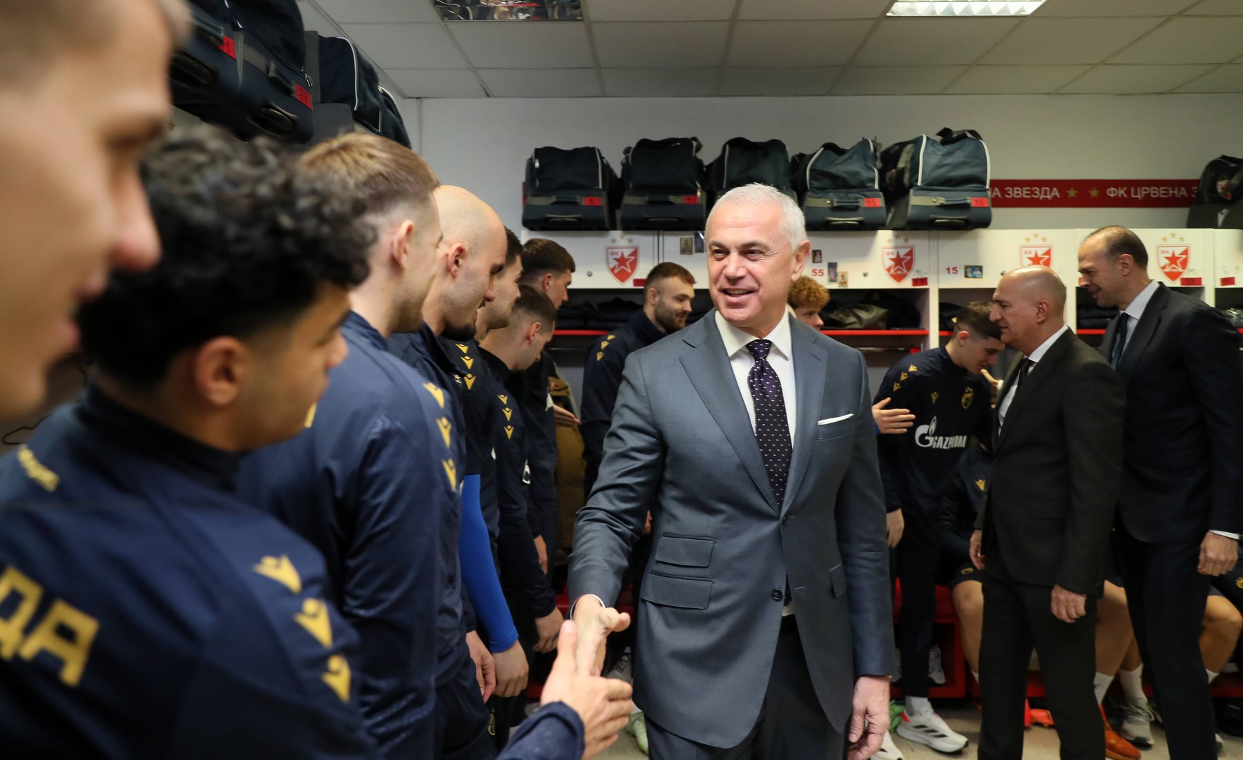 Belgrade, 3 January 2025 - The Red Star football team began preparations today for the second half of the season, aiming to defend their domestic double and secure a spot in the knockout phase of the Champions League. The photo features General Director Zvezdan Terzic. //BETAAGENCY_SIPA.82723/Credit:Marko Metlas/BETAPHOTO/SIPA/2501041337,Image: 951717163, License: Rights-managed, Restrictions: , Model Release: no, Credit line: Marko Metlas/BETAPHOTO / Sipa Press / Profimedia