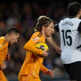 January 3, 2025, Valencia, Spain: Luka Modric of Real Madrid  seen in action during the La Liga 2024/25 match between Valencia CF and Real Madrid at the Mestalla stadium. Final score: Valencia CF 1-2 Real Madrid,Image: 951871042, License: Rights-managed, Restrictions: , Model Release: no, Credit line: Omar Arnau / Zuma Press / Profimedia