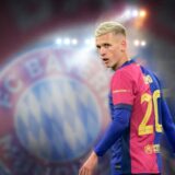 FOTOMONTAGE: Dani OLMO Barca koennte ein Kandidat fuer einen Wechsel zum FC Bayern Muenchen sein ARCHIVFOTO *** PHOTO montage Dani OLMO Barca could be a candidate for a move to FC Bayern Munich ARCHIVE PHOTO,Image: 951930795, License: Rights-managed, Restrictions: , Model Release: no, Credit line: Anke Waelischmiller/SVEN SIMON / imago sportfotodienst / Profimedia