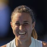 MELBOURNE, Jan. 8, 2025  -- Petra Martic reacts after winning the women's singles qualifying 2nd round match between Gao Xinyu of China and Petra Martic of Croatia at Australian Open tennis tournament in Melbourne, Australia, Jan. 8, 2025.,Image: 952383428, License: Rights-managed, Restrictions: , Model Release: no, Credit line: Chu Chen / Xinhua News / Profimedia