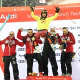 FIS Ski World Cup 2024-2025 -
Menâs World Cup Slalom Madonna di Campiglio 08/01/25 First place: Albert Popov (BLG) Team BLG,Image: 952476097, License: Rights-managed, Restrictions: Per la presente foto non è stata rilasciata liberatoria. Ai sensi di legge e come già accettato in fase di registrazione sul sito, chi pubblica la foto è tenuto a pixelare tutto ciò che violi il Diritto alla Privacy di soggetti terzi (volti, targhe ecc.)., Model Release: no, Credit line: IPA Sport/ABACA / Abaca Press / Profimedia