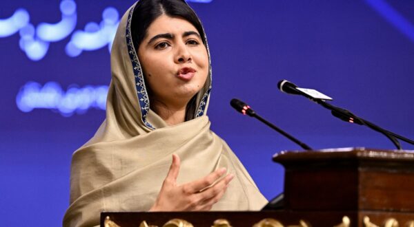 Nobel Peace Prize Laureate Malala Yousafzai speaks during an international summit on 'Girls’ Education in Muslim Communities', in Islamabad on January 12, 2025. Yousafzai, a Pakistani education activist urged Muslim leaders on January 12, not to "legitimise" the Afghan Taliban government and to "show true leadership" by opposing their curbs on women and girls' education.,Image: 953100677, License: Rights-managed, Restrictions: , Model Release: no, Credit line: Aamir QURESHI / AFP / Profimedia