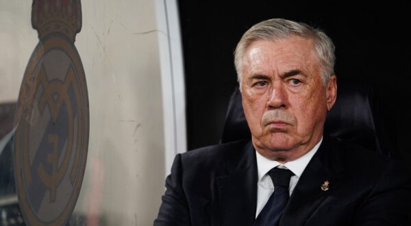 JEDDAH, SAUDI ARABIA - JANUARY 12: Head coach Carlo Ancelotti of Real Madrid follows the Spanish Super Cup final, known as 'El Clasico,' between Real Madrid and Barcelona at the King Abdullah Sports City Stadium in Jeddah, Saudi Arabia on January 12, 2025. Ismael Adnan Yaqoob / Anadolu/ABACAPRESS.COM,Image: 953209985, License: Rights-managed, Restrictions: , Model Release: no, Credit line: AA/ABACA / Abaca Press / Profimedia