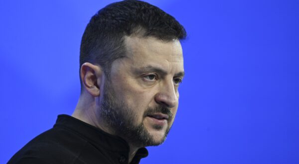 DAVOS, SWITZERLAND - JANUARY 21: Ukraine's President Volodymyr Zelensky attends a session during the World Economic Forum (WEF) annual meeting in Davos, Switzerland on January 21, 2025. Halil Sagirkaya / Anadolu,Image: 956099736, License: Rights-managed, Restrictions: , Model Release: no, Credit line: HALIL SAGIRKAYA / AFP / Profimedia